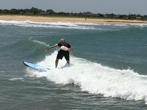 Rich surfs